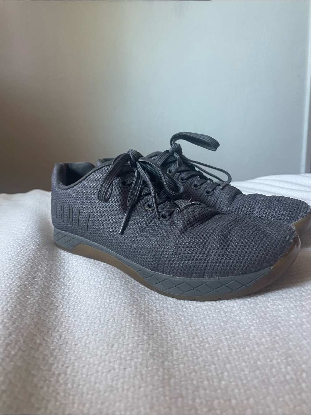 NOBULL Women's Charcoal Gray Knit Training Shoes